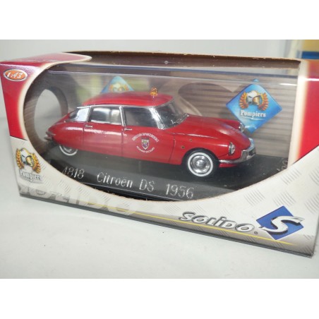 CITROEN DS 1956 POMPIERS direction départementale SOLIDO 1:43