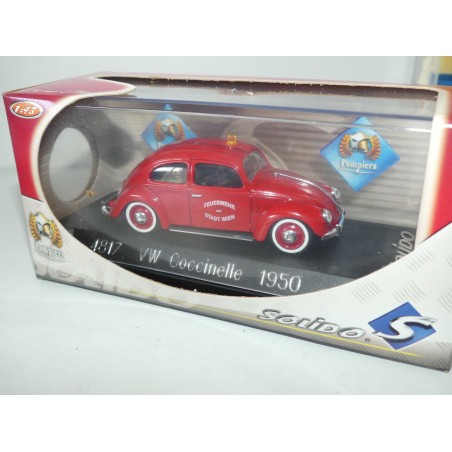 VW COCCINELLE 1950 POMPIERS SOLIDO 1:43