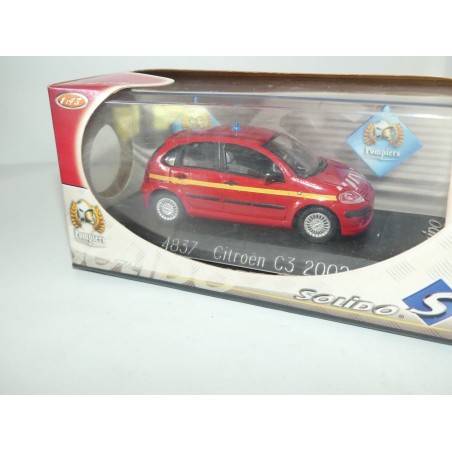 CITROEN C3 2000 POMPIERS SOLIDO 1:43