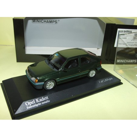OPEL KADETT E 1989 Vert Foncé MINICHAMPS 1:43