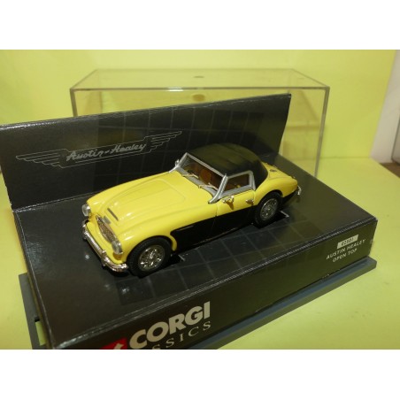 AUSTIN HEALEY OPEN TOP Jaune et Noir CORGI 02401 1:43