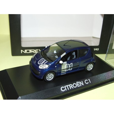 CITROEN C1 CHRONO Bleu NOREV 1:43