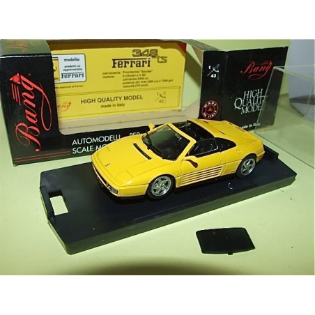 FERRARI 348 TS STRADALE Jaune BANG 8002 1:43