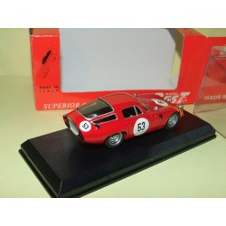 ALFA ROMEO TZ1 N°53 SEBRING 1964 BEST 9190 1:43 13ème 1er Cat