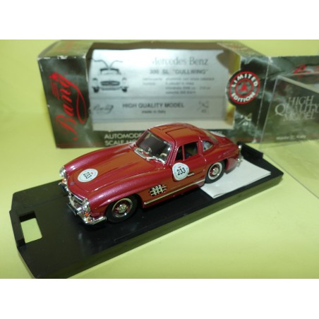 MERCEDES 300 SL N°233 MILLE MIGLIA 1989 BANG 1011 1:43