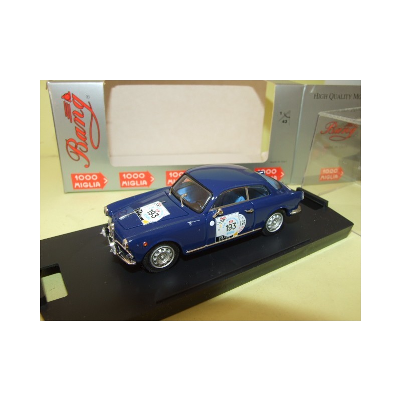 ALFA ROMEO GIULIETTA SP NÂ°193 MILLE MIGLIA 1996 BANG MM011 1:43