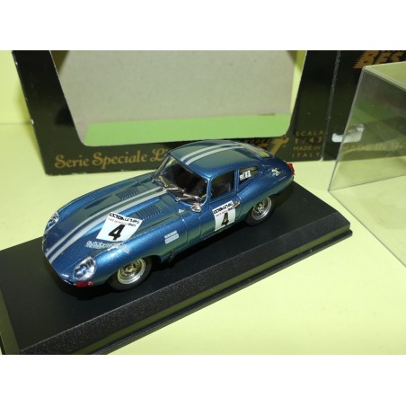 JAGUAR TYPE E COUPE N°4 TARGA FLORIO 1990 BEST SL04 1:43