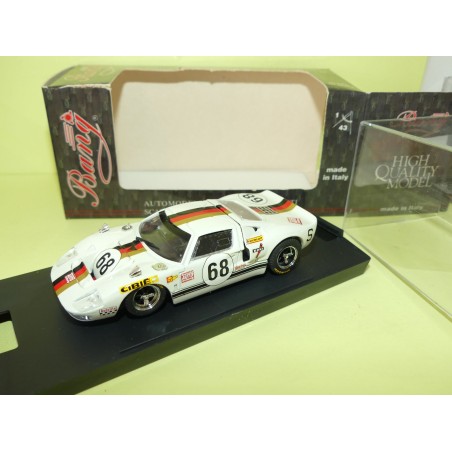 FORD GT 40 NÂ°68 LE MANS 1968 McLAREN BANG 7157 1:43 6Ã¨me