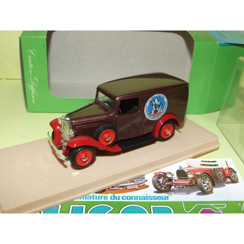 CITROEN 500 Kg CAMIONNETTE 1934 LE CHEVAL MECANIQUE ELIGOR 1:43