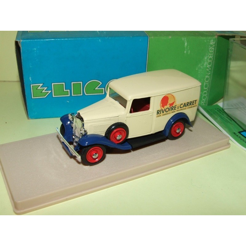CITROEN 500 Kg PATTES RIVOIRE et CARRET 1939 ELIGOR 1024 1:43