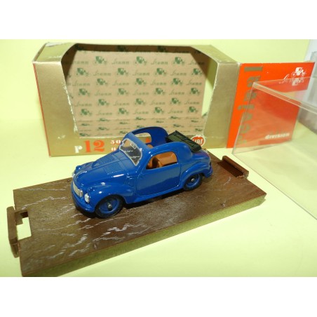 FIAT 500 C TOPOLINO 1949-1955 Bleu BRUMM R12 1:43