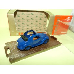 FIAT 500 C TOPOLINO 1949-1955 Bleu BRUMM R12 1:43