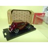 FIAT 508 C BERLINA 1100 1937-1939 Bordeaux et Noir BRUMM R31 1:43