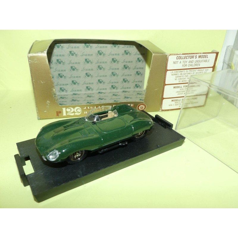 JAGUAR TYPE D 1954-1960 Vert BRUMM R129 1:43
