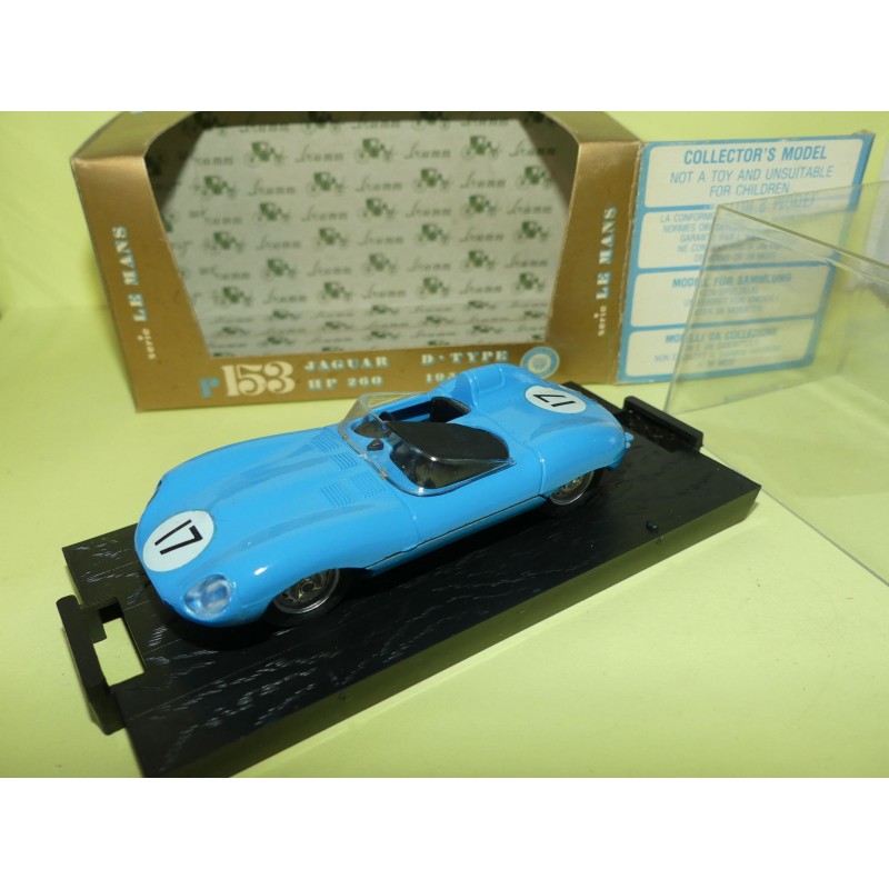 JAGUAR TYPE D NÂ°17 LE MANS 1957 BRUMM R153 1:43 3Ã¨me