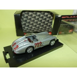 MERCEDES 300 SLR N°722 MILLE MIGLIA 1955 BRUMM R190 1:43 1er