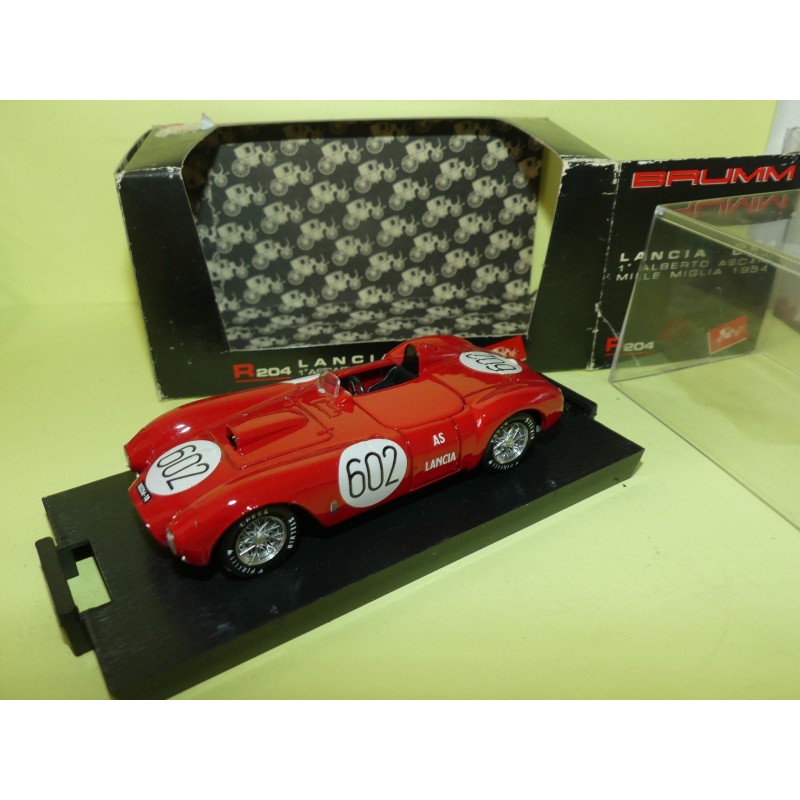 LANCIA B24 NÂ°602 MILLE MIGLIA 1954 ASCARI BRUMM R204 1:43