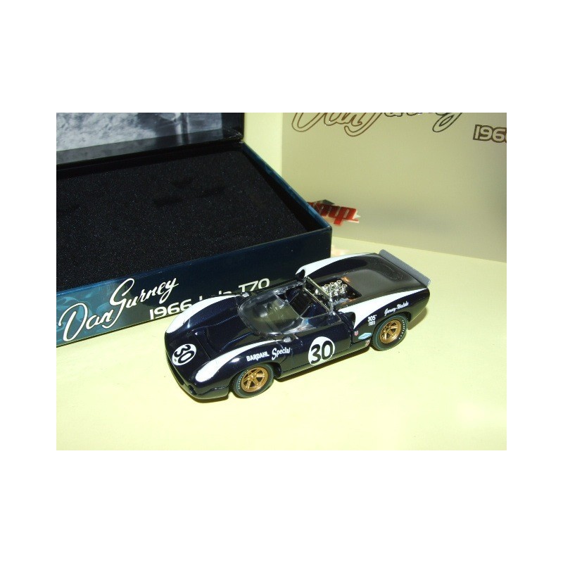 LOLA T70 N°30 CAN-AM SERIE 1966 D. GURNEY GMP 12403 1:43
