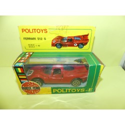 FERRARI 512 S POLITOYS E22 1:43 imperfection