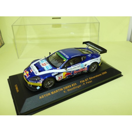 ASTON MARTIN DBR9 N°33 FIA-GT SILVERSTONE 2006 IXO GTM045 1:43 Abd