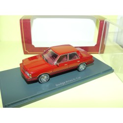DODGE ARIES K-CAR Rouge AMERICAN EXCELLENCE NEO 1:43