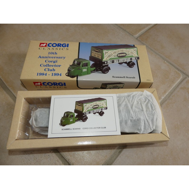 SCAMMELL SCARAB CORGO COLLECTORS CLUB 1994 CORGI 97916 1:50