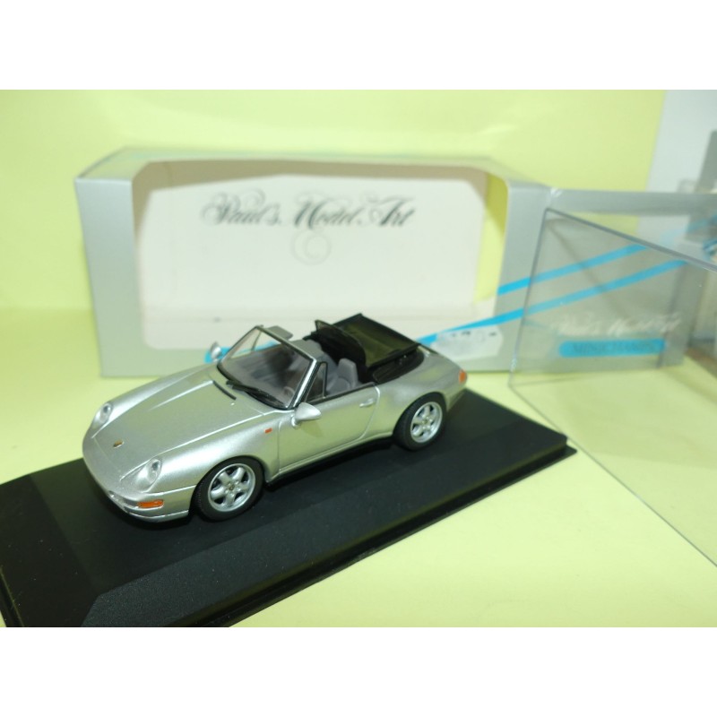 PORSCHE 911 CABRIOLET 993 Gris MINICHAMPS 1:43