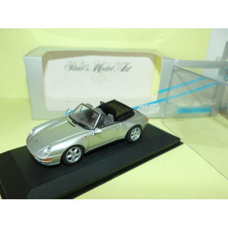 PORSCHE 911 CABRIOLET 993 Gris MINICHAMPS 1:43