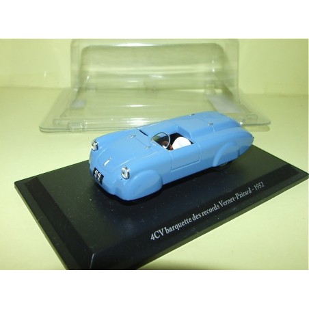 RENAULT 4CV Barquette des Records  Vernet Pairard 1952 ELIGOR PRESSE 1:43