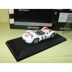MASERATI TIPO 61 GP RIVERSIDE 1960 B. KRAUSE MINICHAMPS 1:43 1er