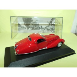 TALBOT LAGO SS FAUX CABRIOLET FIGONI & FALASCHI 1938 Rouge ALTAYA 1:43