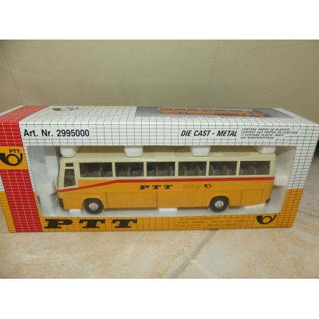 AUTOCAR VOLVO BM70 PTT POSTE SUISSE SCHWEIZER REISOPOST JOAL 1:50