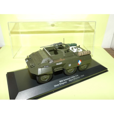 VEHICULE MILITAIRE NÂ°41 CHAR M20 FRANCE 1944 EAGLEMOSS 1:43