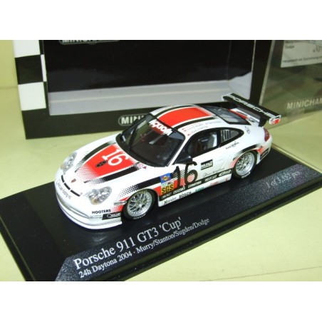 PORSCHE 911 GT3 CUP NÂ°16 24 HEURE DE DAYTONA 2004 MINICHAMPS 1:43