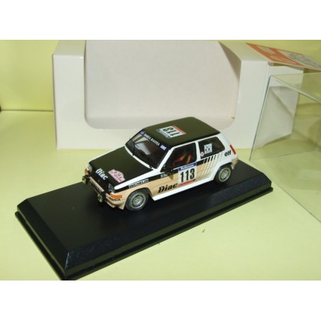 RENAULT 5 GT TURBO Gr.N RALLYE TOUR DE CORSE 1985 DERIU MINI RACING Kit Monté 1:43