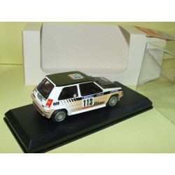 RENAULT 5 ALPINE TURBO Gr.N RALLYE DU VAR 1983 DERIU MINI RACING Kit MontÃ© 1:43