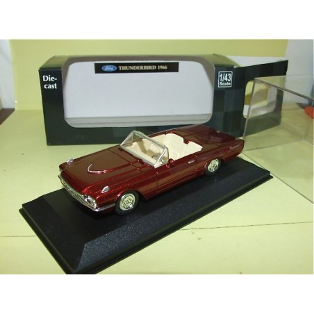 FORD THUNDERBIRD 1966 Bordeaux NEW RAY 1:43