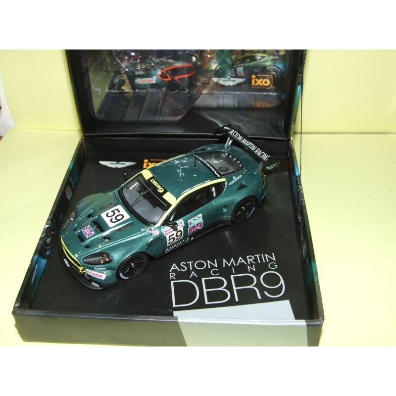 ASTON MARTIN DBR9 NÂ°59 LE MANS 2005 IXO LMM080 1:43 arrivÃ©e 9Ã¨me coffret