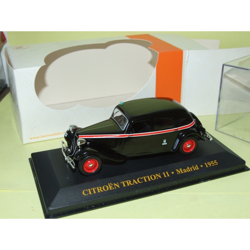 CITROEN TRACTION 11 TAXI DE MADRID 1955 IXO JUNIOR 1:43