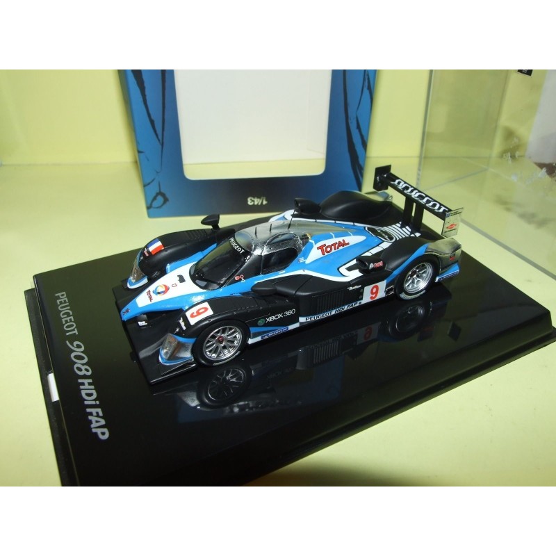 PEUGEOT 908 HDi FAP N°9 LE MANS 2009 PROVENCE MOULAGE 1:43 1er