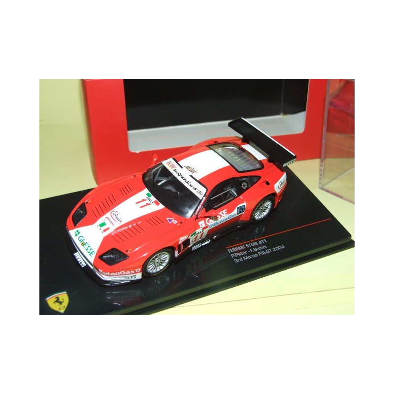 FERRARI 575 M N°11 3rd MONZA FIA-GT 2004 IXO FER041 1:43