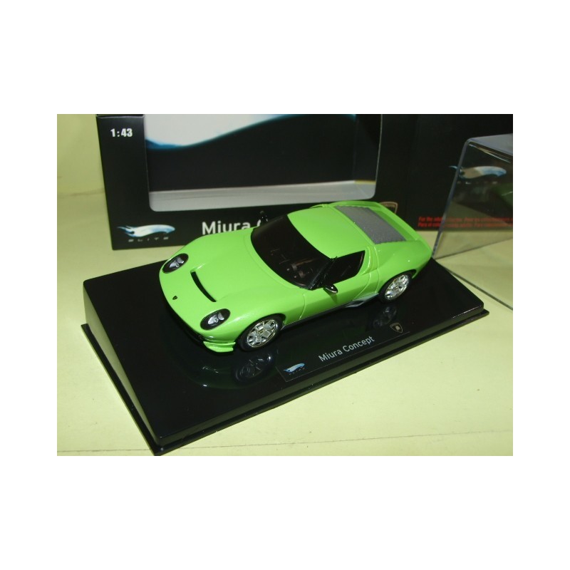 LAMBORGHINI MIURA CONCEPT Vert HOTWHEELS ELITE 1:43