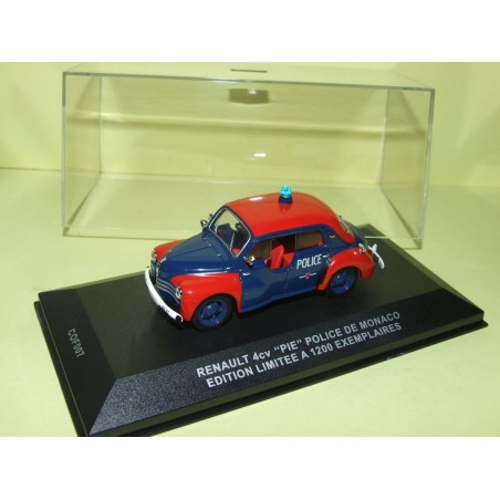 RENAULT 4CV POLICE DE MONACO IXO COF007 1:43