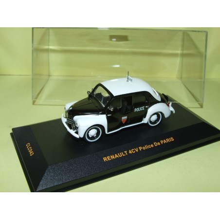 RENAULT 4CV POLICE DE PARIS IXO CLC043 1:43