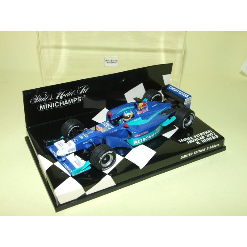 SAUBER PETRONAS SHOWCAR GP 2002 N. HEIDFELD MINICHAMPS 1:43