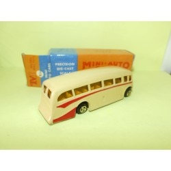 AUTOCAR BUS LUXURY COACH MILTON MINI AUTO CARS 816 Made in India 1970 Toys