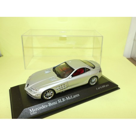 MERCEDES SLR McLAREN Gris MINICHAMPS 1:43 dÃ©faut