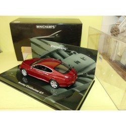 BENTLEY CONTINENTAL GT 2003 Rouge MINICHAMPS 1:43