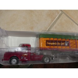 CAMION WILLEME LC 610 TRANSPORT DE CERF SEMI REMORQUE ALTAYA 1:43