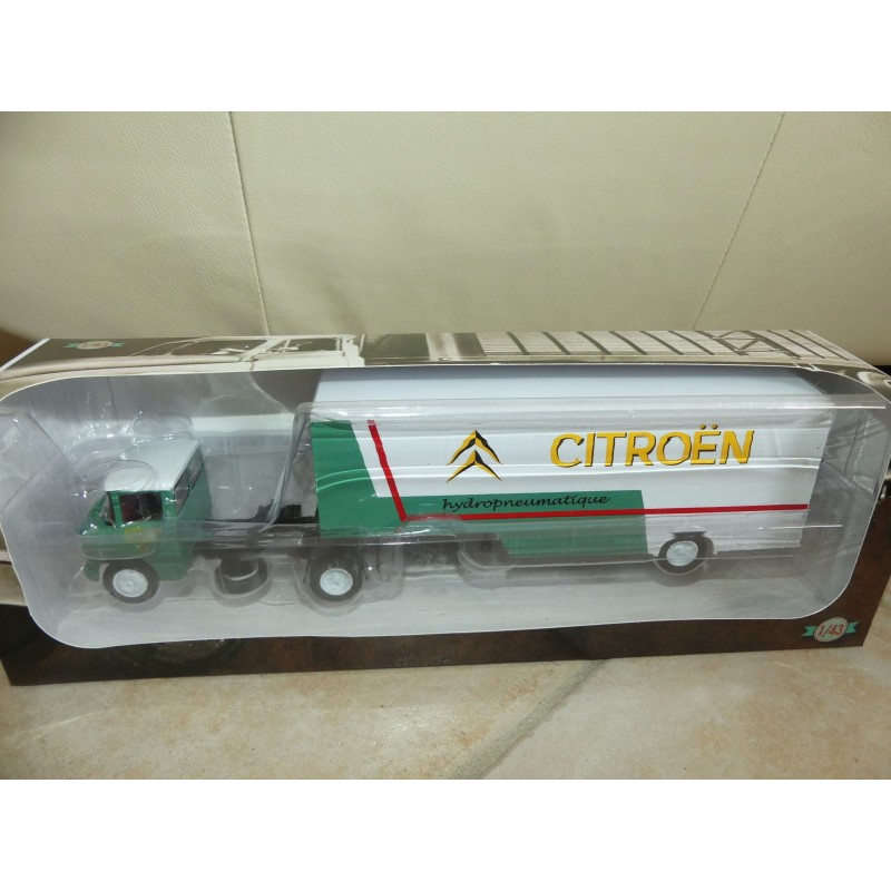 CAMION CITROEN T55 HEULIEZ SEMI REMORQUE ALTAYA 1:43